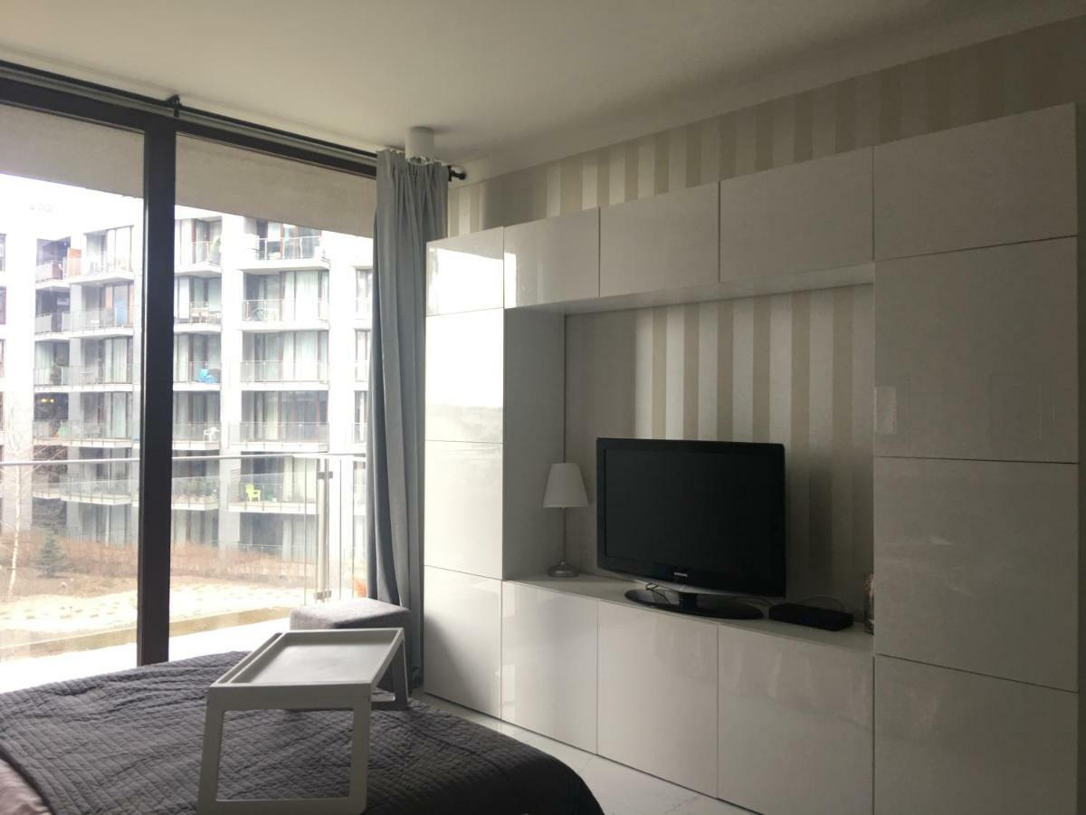 Studio Flat Triton Park وارسو المظهر الخارجي الصورة